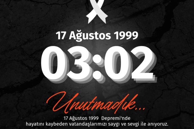 RAHMET VE MİNNETLE ANIYORUZ