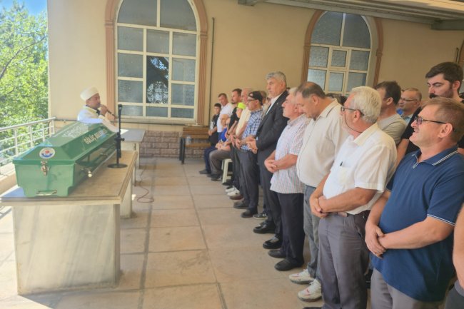 CENAZE MERASİMİNE KATILIM SAĞLADIK...