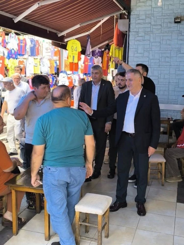  Kdz. Ereğli Kapalı Pazaryeri’nde Esnaf ve Hemşehrilerimizle Bir Aradayız