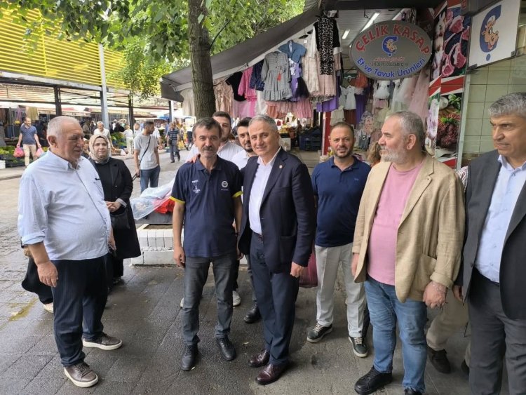  Kdz. Ereğli Kapalı Pazaryeri’nde Esnaf ve Hemşehrilerimizle Bir Aradayız