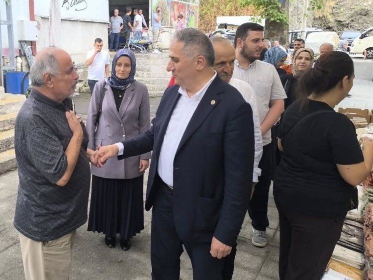 Kdz. Ereğli Kapalı Pazaryeri’nde Esnaf ve Hemşehrilerimizle Bir Aradayız