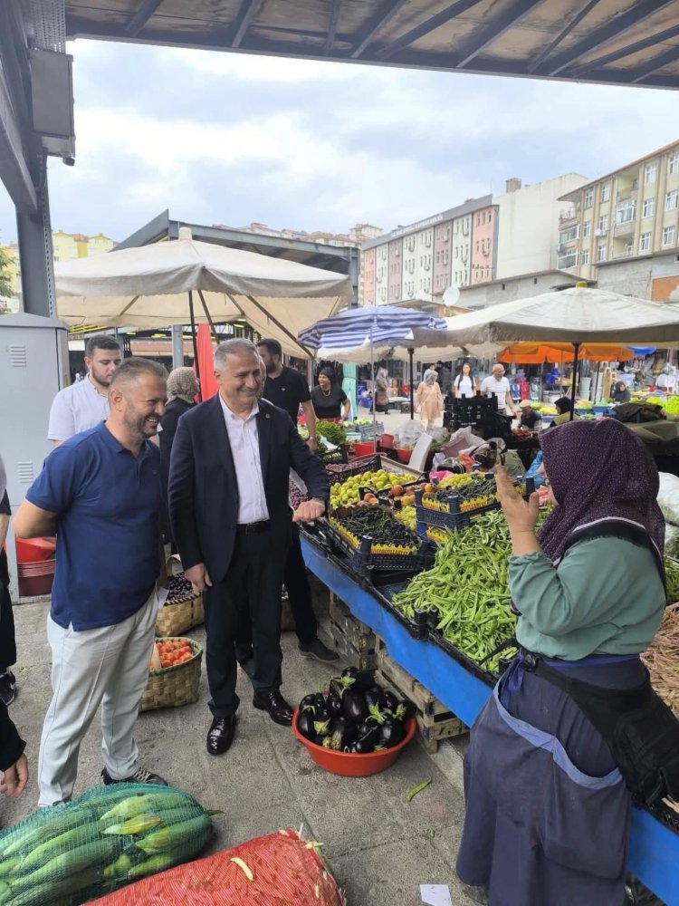  Kdz. Ereğli Kapalı Pazaryeri’nde Esnaf ve Hemşehrilerimizle Bir Aradayız