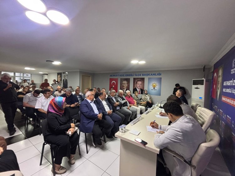 AK Parti Kdz. Ereğli İlçe Danışma Toplantımızı Gerçekleştirdik