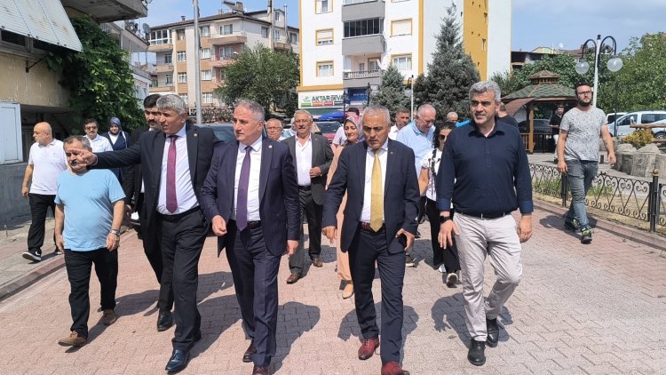 SAYIN KÜLTÜR VE TURİZM BAKANIMIZI AĞIRLADIK