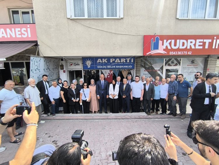 SAYIN KÜLTÜR VE TURİZM BAKANIMIZI AĞIRLADIK