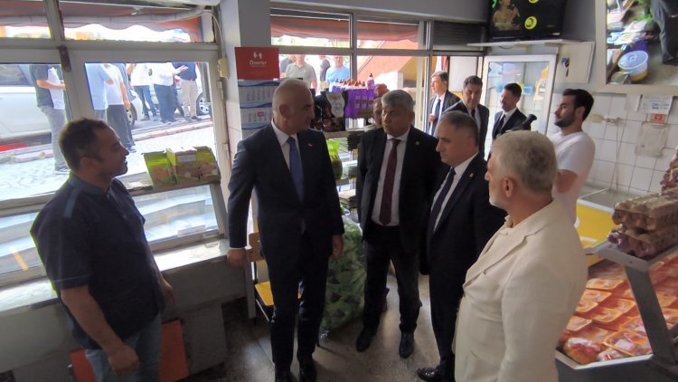 SAYIN KÜLTÜR VE TURİZM BAKANIMIZI AĞIRLADIK