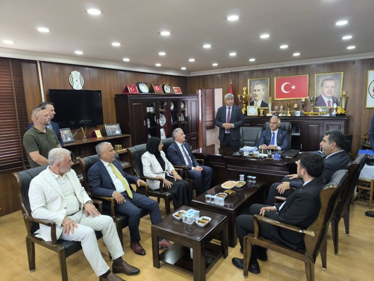SAYIN KÜLTÜR VE TURİZM BAKANIMIZI AĞIRLADIK