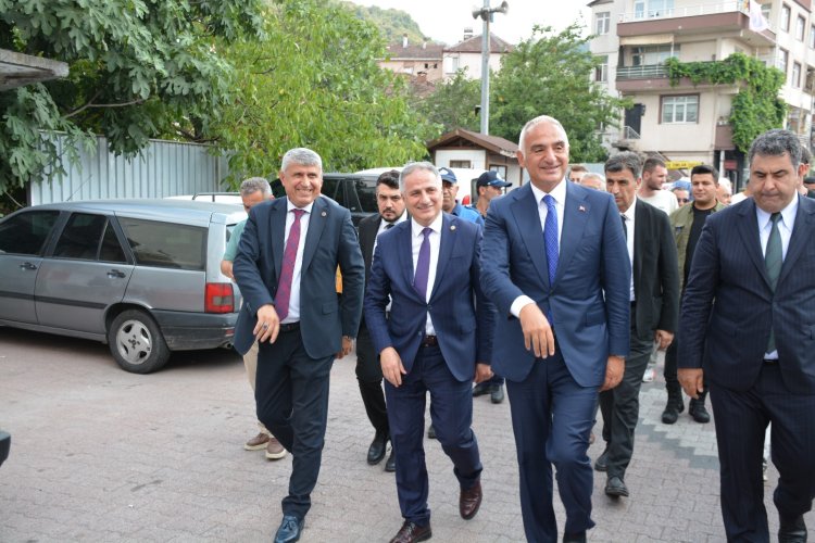 SAYIN KÜLTÜR VE TURİZM BAKANIMIZI AĞIRLADIK