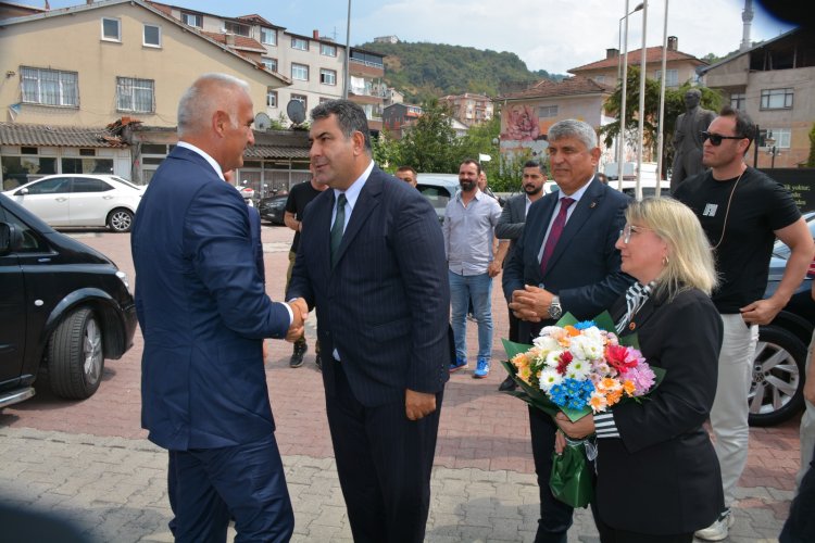 SAYIN KÜLTÜR VE TURİZM BAKANIMIZI AĞIRLADIK