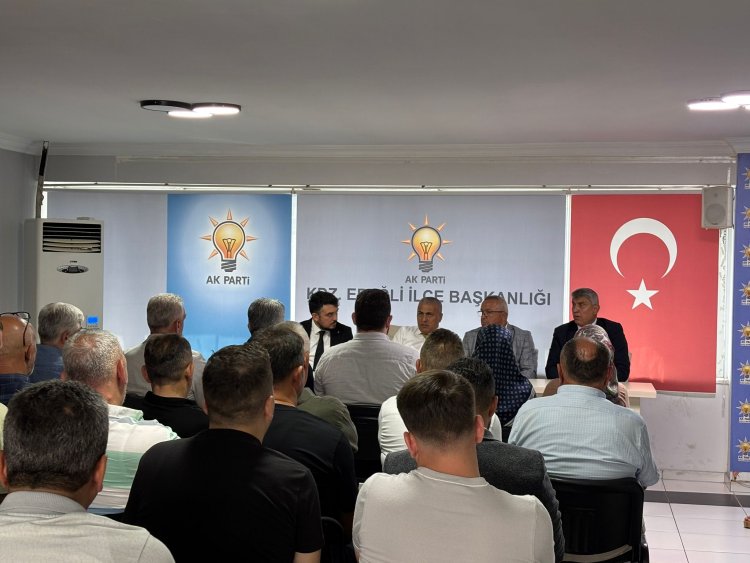 AK PARTİ MKYK ÜYESİ TÜRK İSLAM KARAKOÇ ŞEHRİMİZİ ZİYARETTE BULUNDU