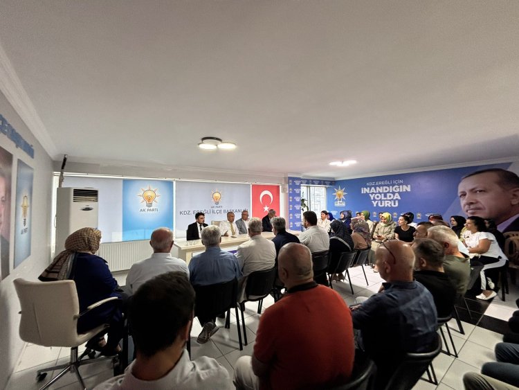 AK PARTİ MKYK ÜYESİ TÜRK İSLAM KARAKOÇ ŞEHRİMİZİ ZİYARETTE BULUNDU