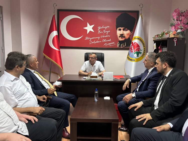MUHTARLAR DERNEĞİNİ ZİYARETTE BULUNDUK