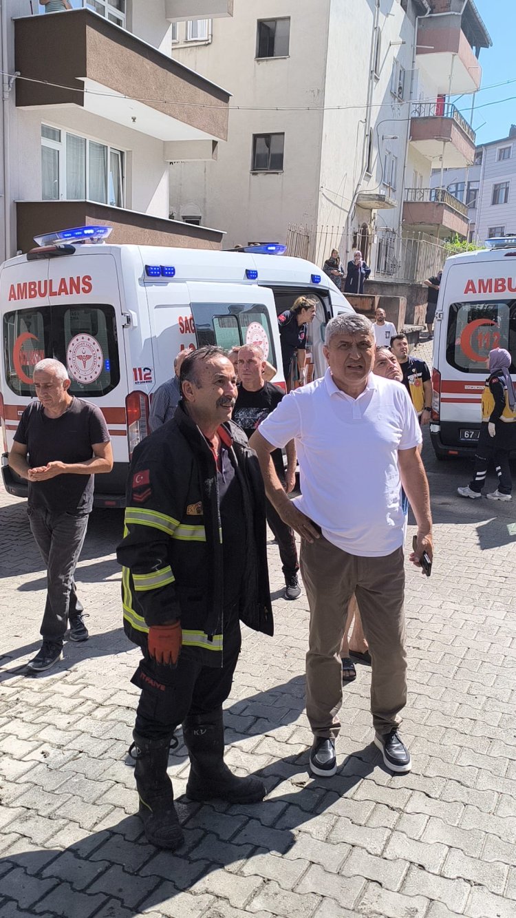 BEKYERİ MAHALLESİNDE YANGIN PANİĞİ! 