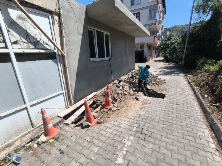 ALTYAPI ÇALIŞMALARIMIZ SON HIZ DEVAM EDİYOR...