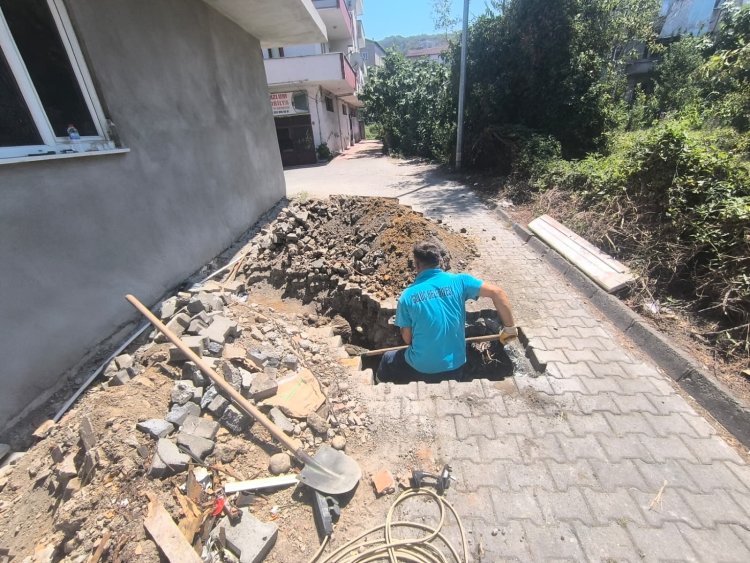 ALTYAPI ÇALIŞMALARIMIZ ARALIKSIZ OLARAK DEVAM EDİYOR