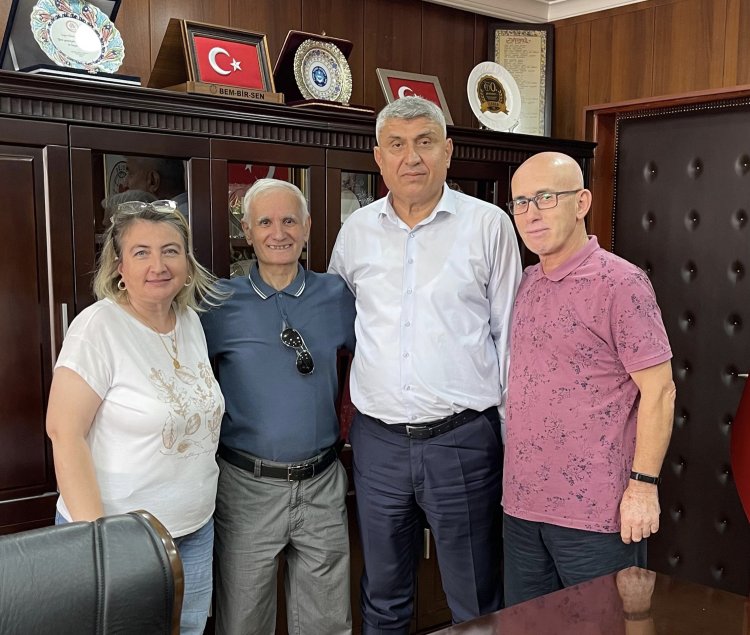 NAZİK ZİYARETLERİNDEN DOLAYI TEŞEKKÜR EDERİZ