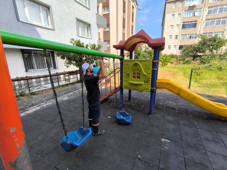 PARKLARIMIZDA BAKIM VE ONARIM ÇALIŞMALARI ARALIKSIZ OLARAK DEVAM EDİYOR...