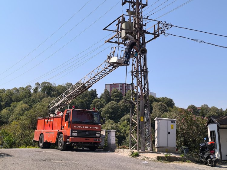 MERKEZİ HAPARLÖR SİSTEMLERİMİZDE BAKIM ONARIM ÇALIŞMASI BAŞLATILDI