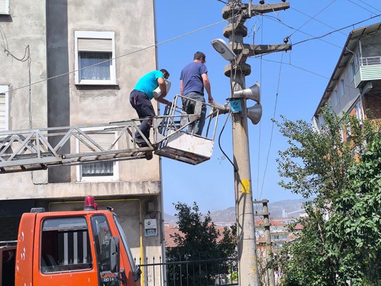 MERKEZİ HAPARLÖR SİSTEMLERİMİZDE BAKIM ONARIM ÇALIŞMASI BAŞLATILDI