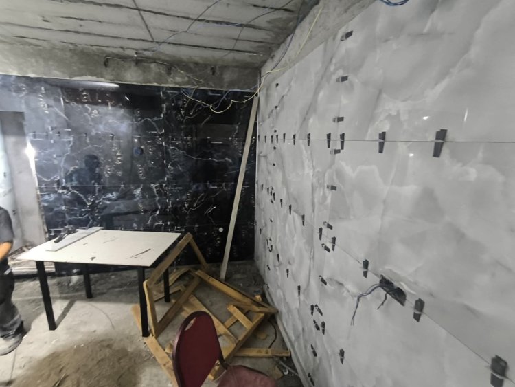 DÜĞÜN SALONU MESCİT VE TUVALETLERİNDE İNCELEMELERDE BULUNULDU