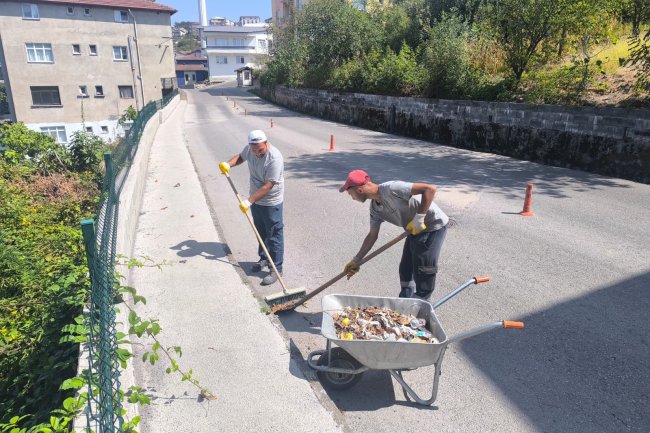 TEMİZLİK ÇALIŞMALARIMIZ ARALIKSIZ OLARAK DEVAM EDİYOR...