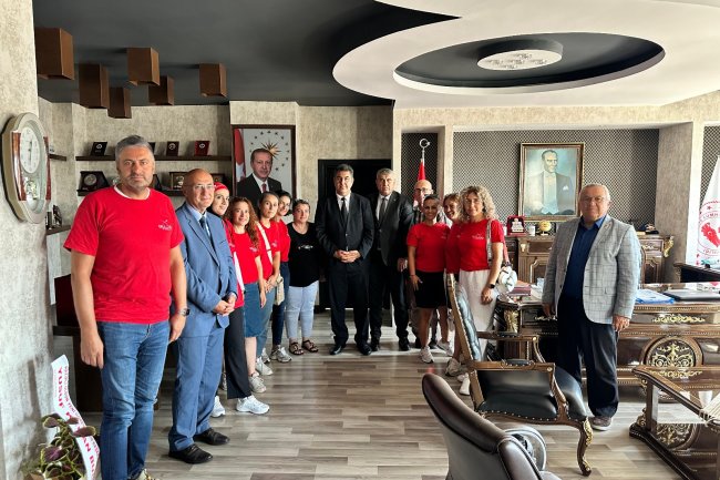 MİSAFİRPERVERLİKLERİNDEN DOLAYI SAYIN KAYMAKAMIMIZ FATİH YILMAZ'A TEŞEKKÜR EDERİZ...