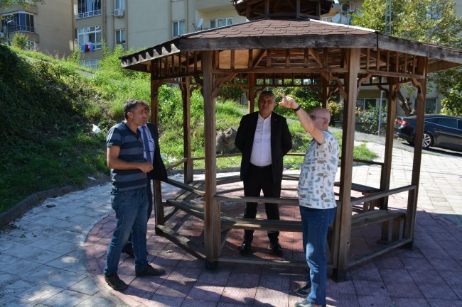 BELEDİYE BAŞKANIMIZ SADIK RECEP KARA SAHADA İNCELEMELERDE BULUNDU