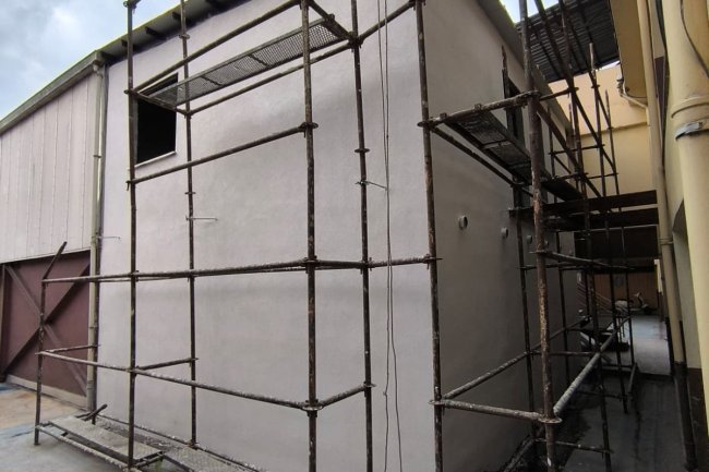 DÜĞÜN SALONU TUVALET VE MESCİTLERİNDE ÇALIŞMALAR SON HIZ DEVAM EDİYOR...