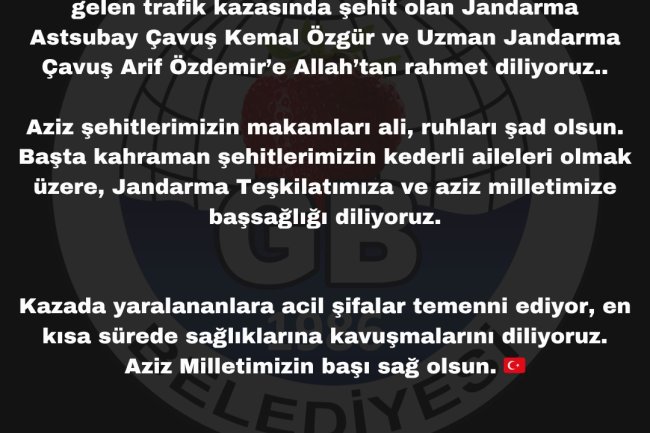 ŞEHİTLERİMİZE ALLAH'TAN RAHMET YARALILARIMIZA ACİL ŞİFALAR DİLİYORUZ...