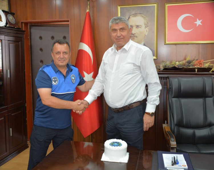 BELEDİYE BAŞKANIMIZ SADIK RECEP KARA ZABITA HAFTASINI KUTLADI...