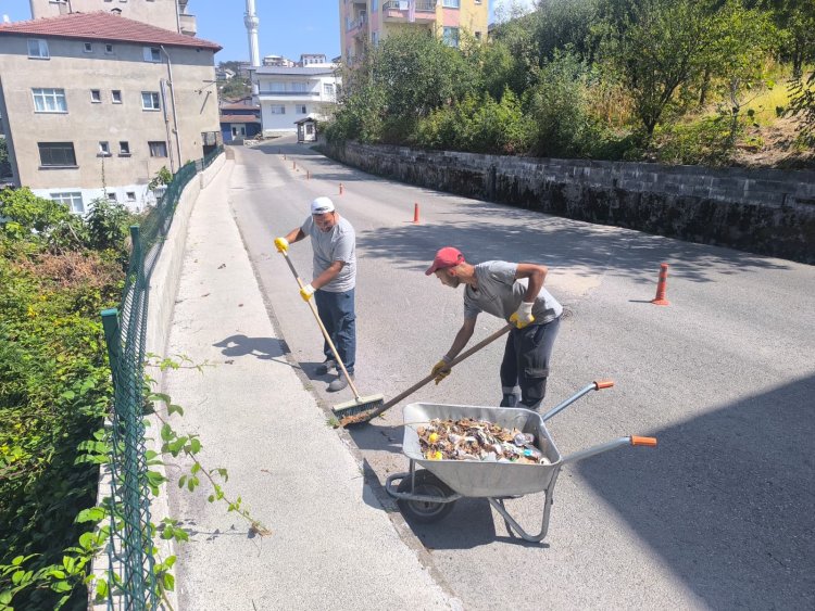 TEMİZLİK ÇALIŞMALARIMIZ ARALIKSIZ OLARAK DEVAM EDİYOR...