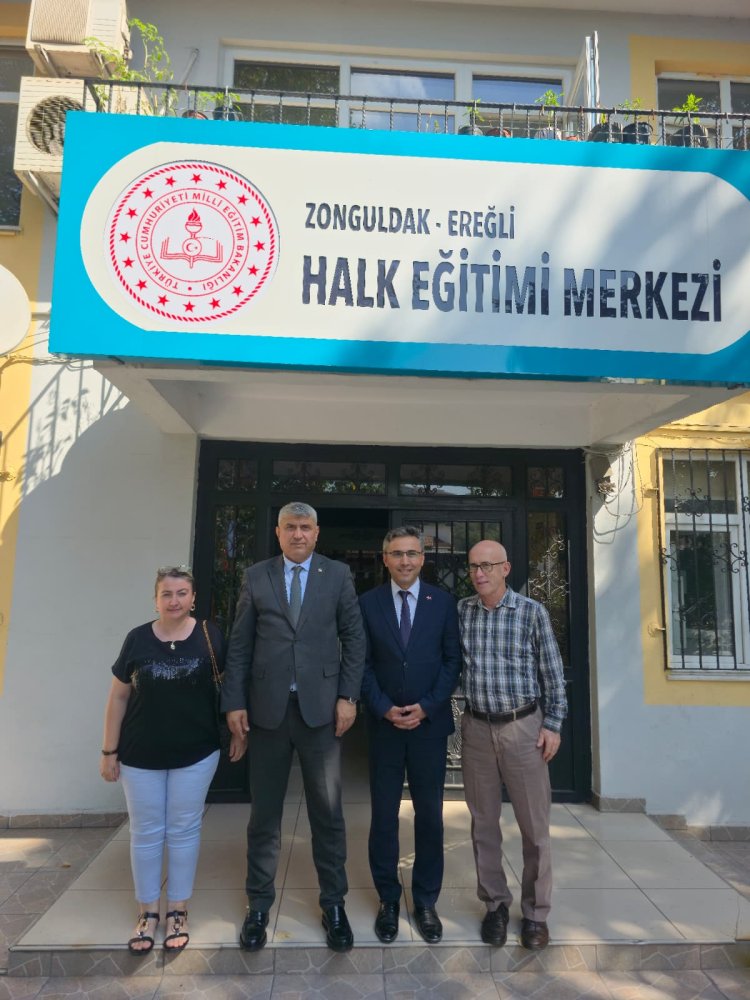 KDZ. EREĞLİ HALK EĞİTİM MÜDÜRLÜĞÜNE ZİYARET