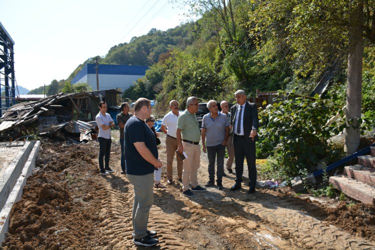 GÜMÜŞHANELİLER SOKAK’TA ÇALIŞMALAR TÜM HIZIYLA SÜRÜYOR! 