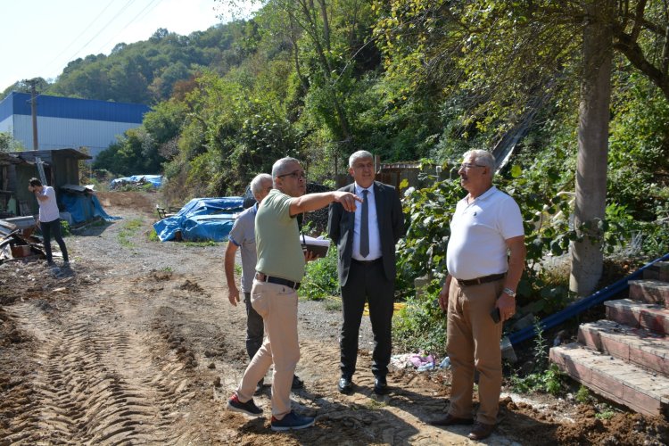 GÜMÜŞHANELİLER SOKAK’TA ÇALIŞMALAR TÜM HIZIYLA SÜRÜYOR! 
