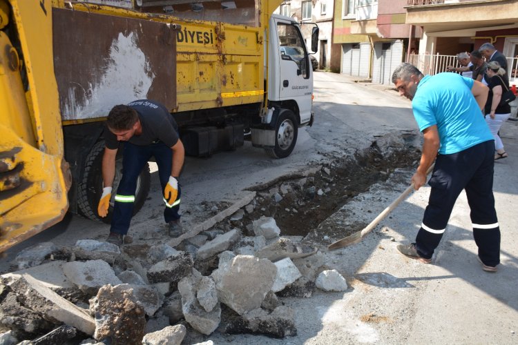 ÖRENCİK MAHALLESİ’NDE ALTYAPI YENİLENİYOR!