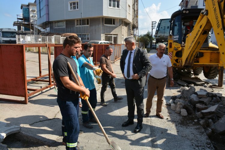 ÖRENCİK MAHALLESİ’NDE ALTYAPI YENİLENİYOR!