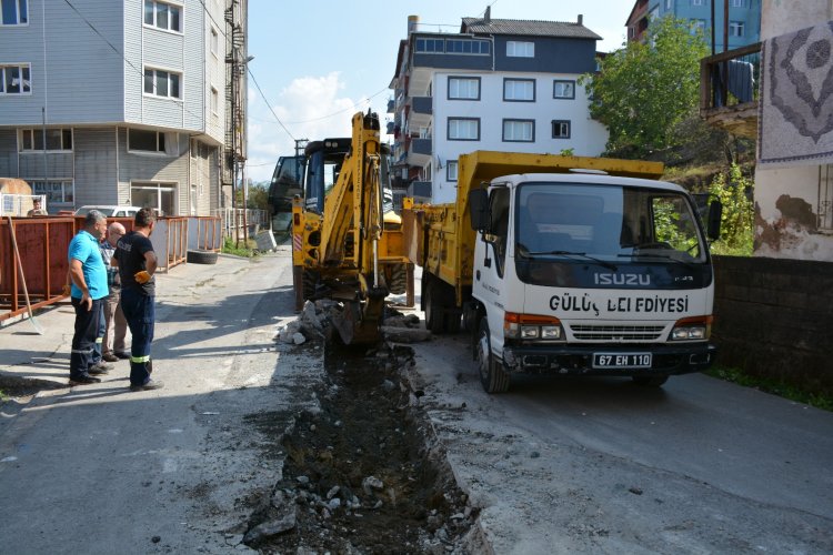 ÖRENCİK MAHALLESİ’NDE ALTYAPI YENİLENİYOR!