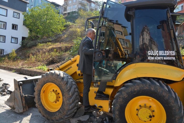 ÖRENCİK MAHALLESİ’NDE ALTYAPI YENİLENİYOR!