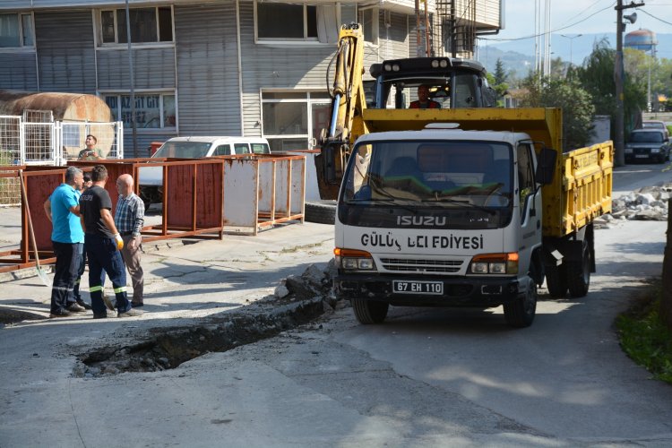 ÖRENCİK MAHALLESİ’NDE ALTYAPI YENİLENİYOR!