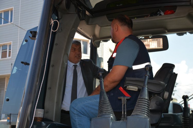 ÖRENCİK MAHALLESİ’NDE ALTYAPI YENİLENİYOR!