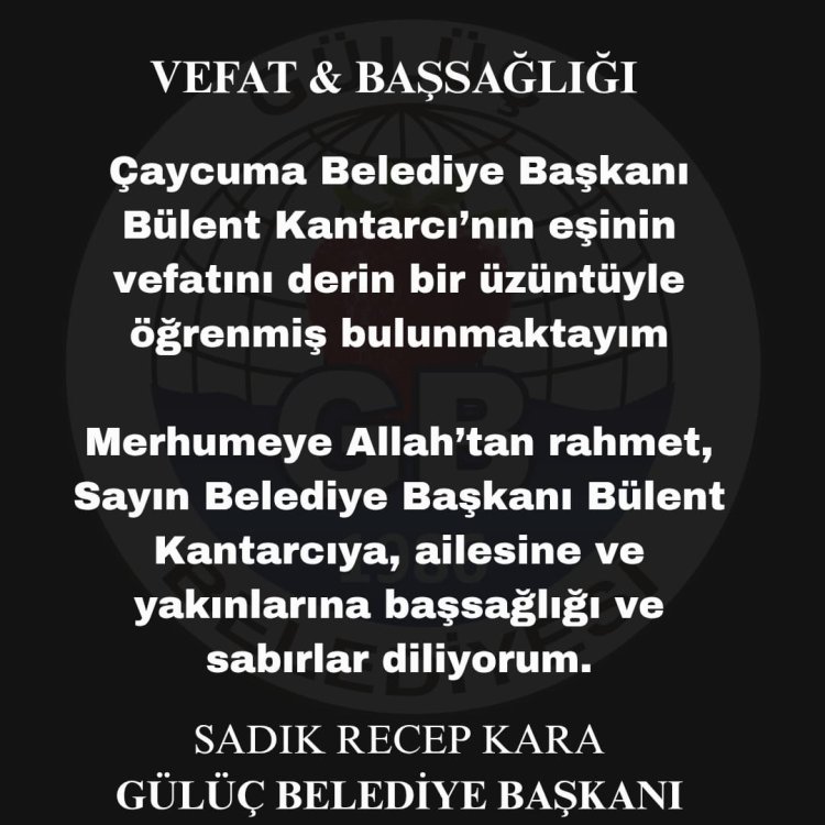 VEFAT & BAŞSAĞLIĞI