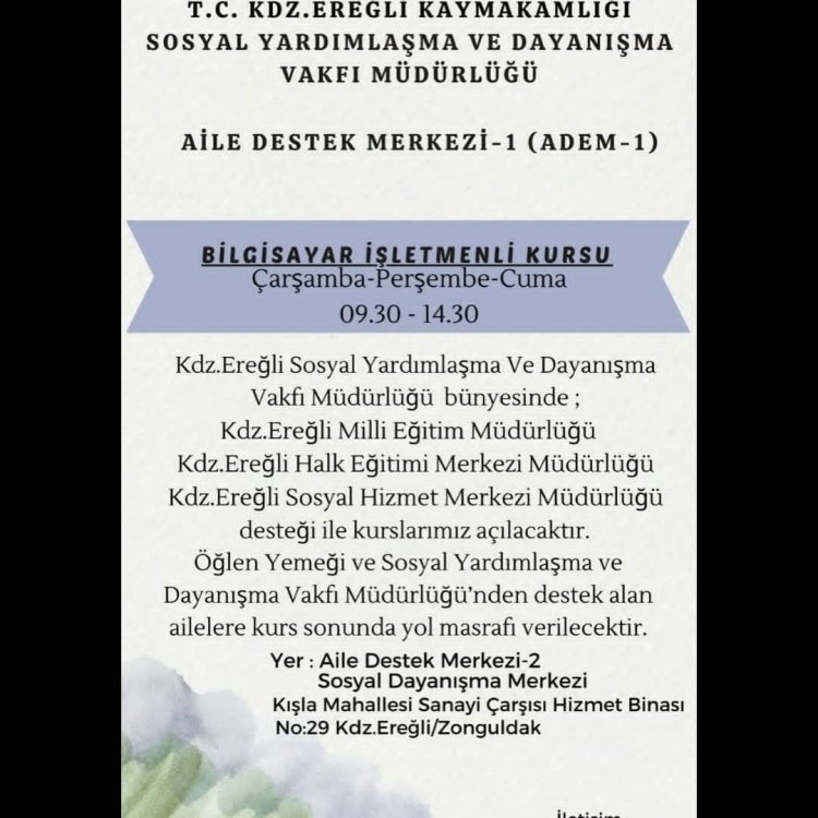 BELDE HALKIMIZA DUYURULUR