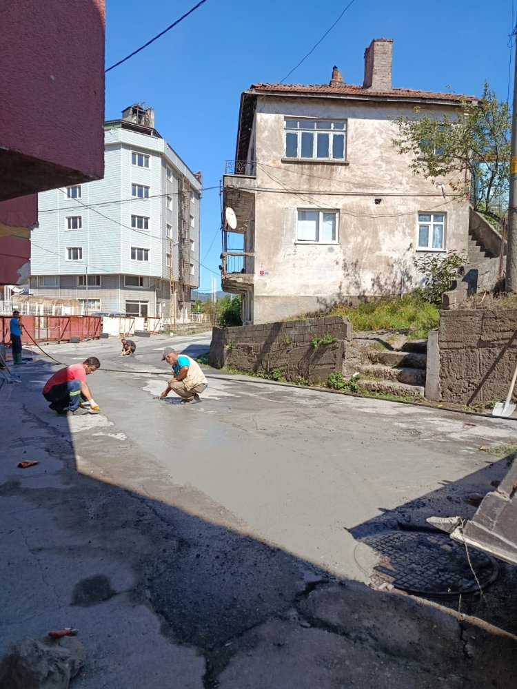 ÖRENCİK MAHALLESİNDE ÇALIŞMALAR SÜRÜYOR! 