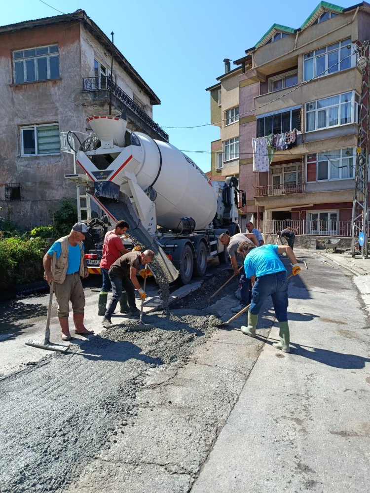 ÖRENCİK MAHALLESİNDE ÇALIŞMALAR SÜRÜYOR! 