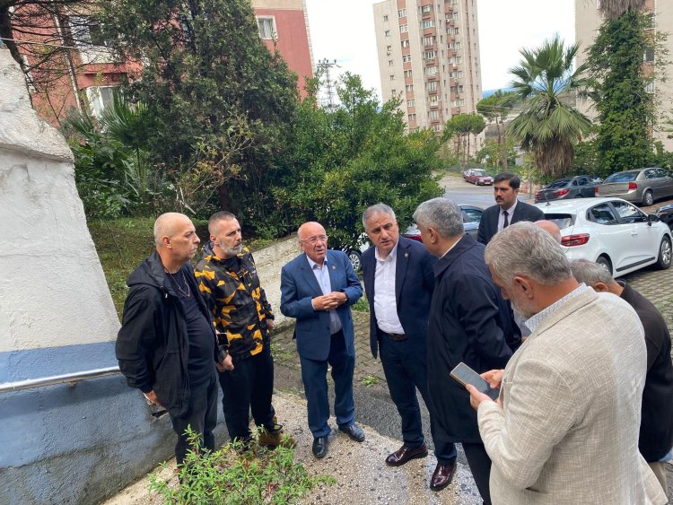 TAZİYE ZİYARETİNDE BULUNDUK...