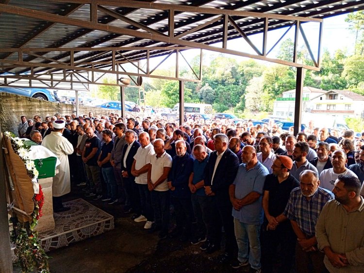 CENAZE MERASİMİNE KATILIM SAĞLADIK....