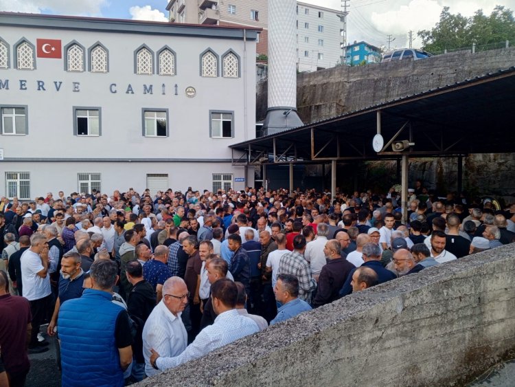 CENAZE MERASİMİNE KATILIM SAĞLADIK....