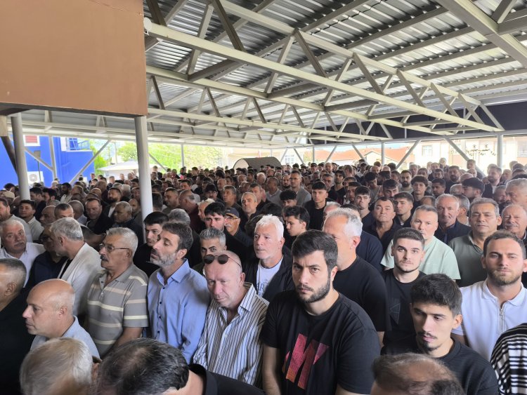 CENAZE MERASİMİNE KATILIM SAĞLADIK...