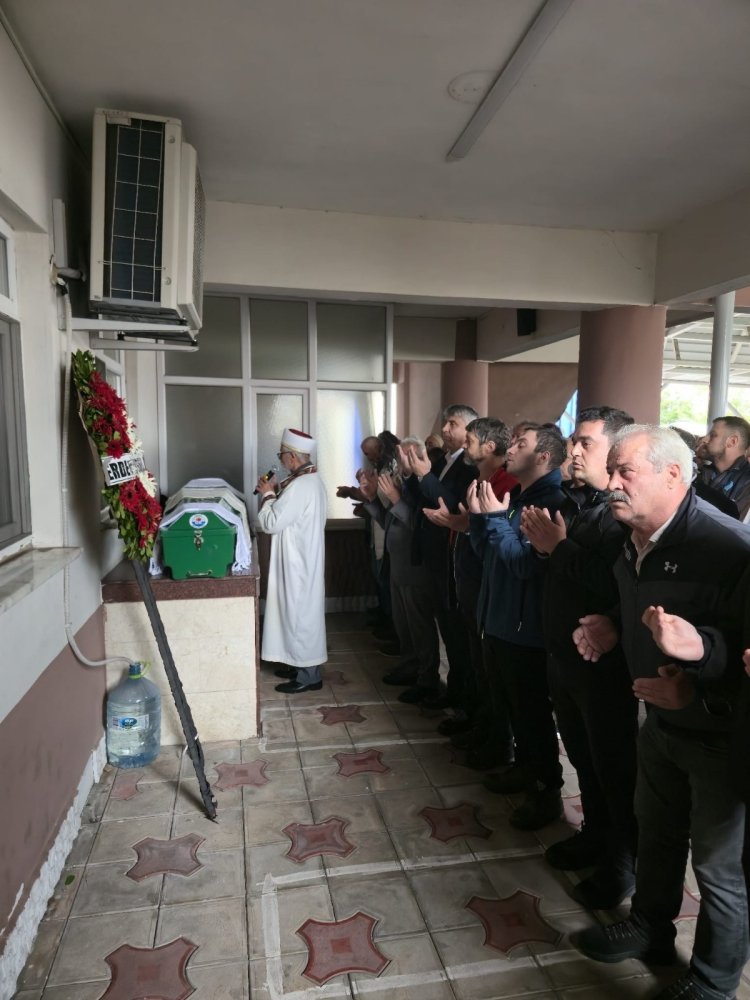 CENAZE MERASİMİNE KATILIM SAĞLADIK...