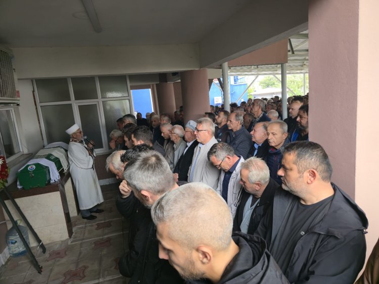 CENAZE MERASİMİNE KATILIM SAĞLADIK...